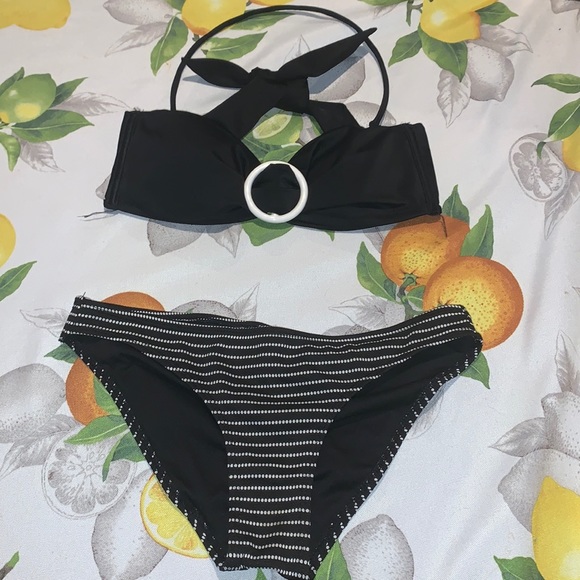 Victoria's Secret Other - Victoria's Secret Black and White Bikini S